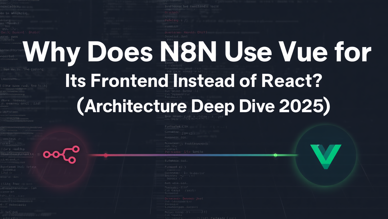Why N8N Uses Vue Instead of React: Architecture Analysis featured image
