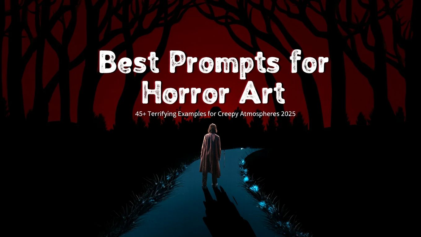 Best Prompts for Horror Art - 45+ Terrifying Examples for Creepy Atmospheres featured image