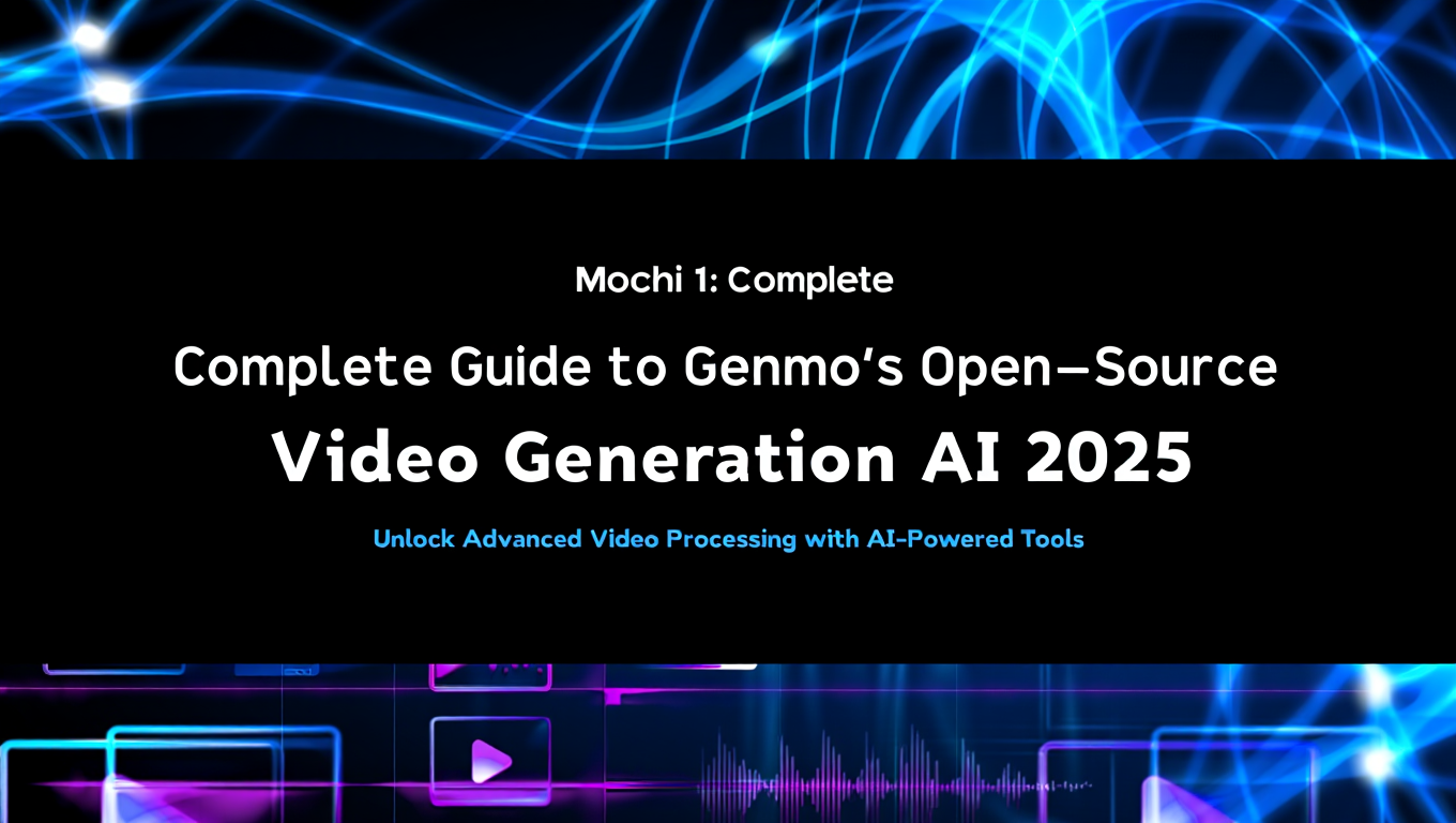 Mochi 1: Complete Guide to Genmo's Open-Source Video Generation AI tutorial banner