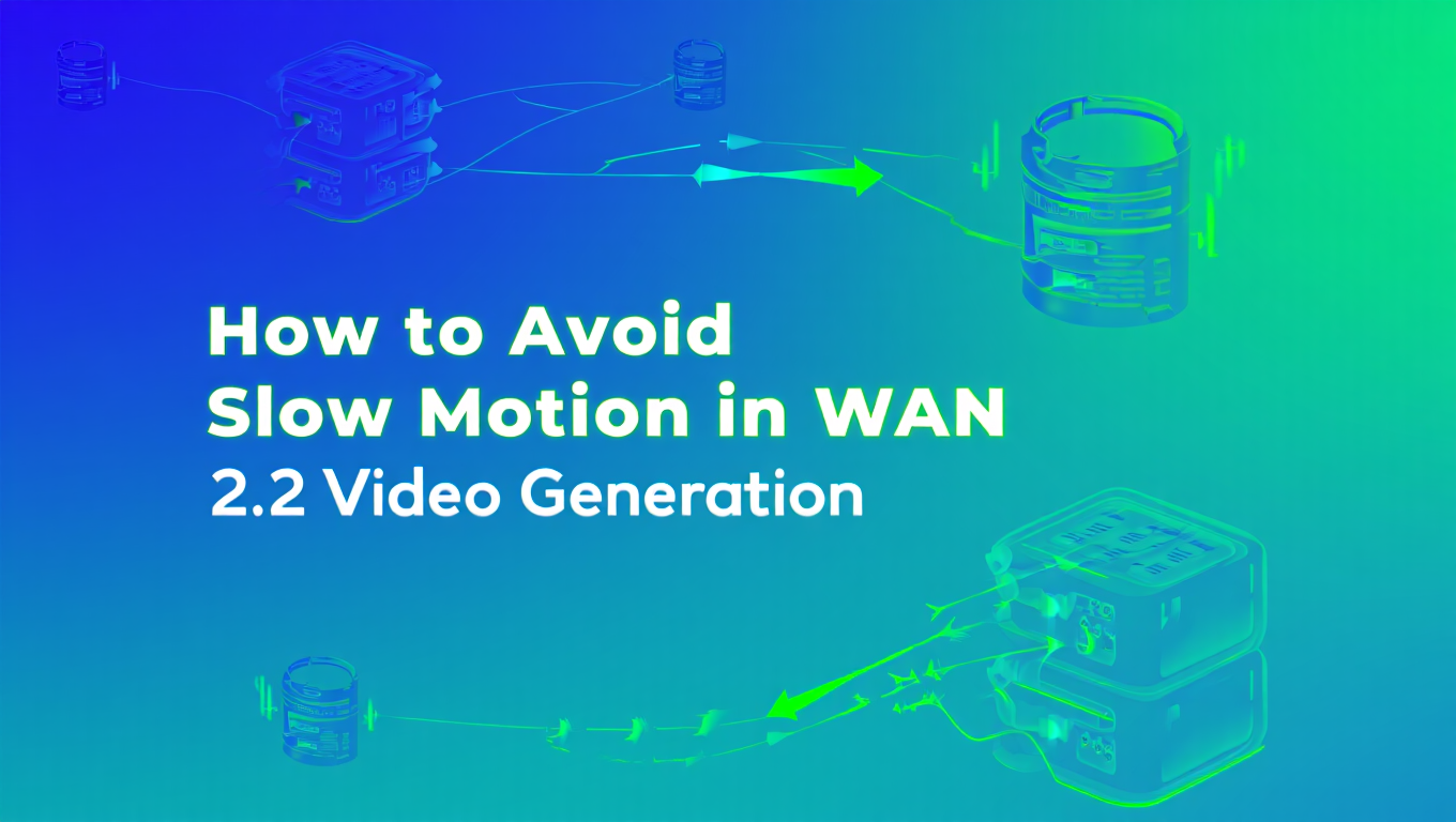 How to Avoid Slow Motion in WAN 2.2 Video Generation featured image