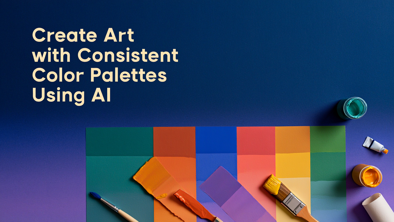 Create Art with Consistent Color Palettes Using AI featured image