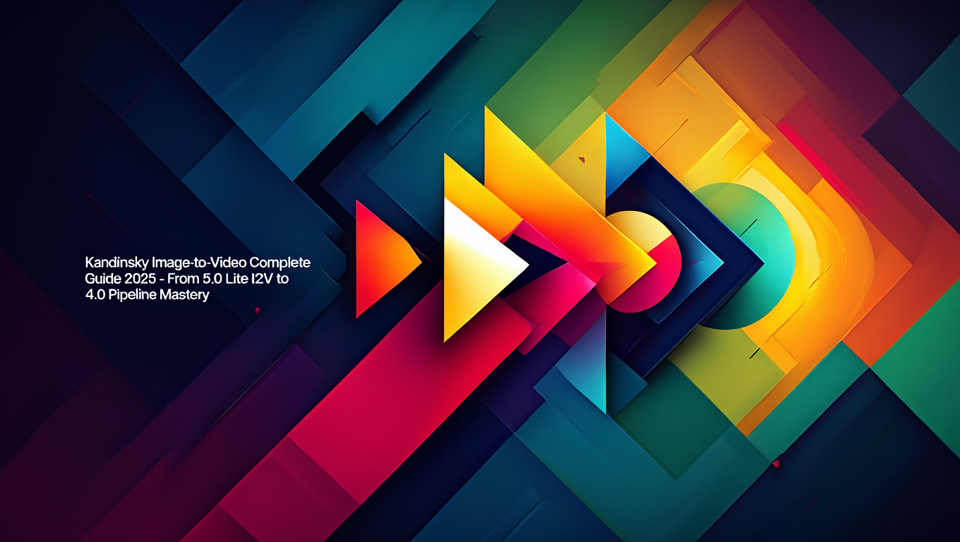 Kandinsky Image-to-Video Complete Guide: 5.0 Lite to 3.1 tutorial banner