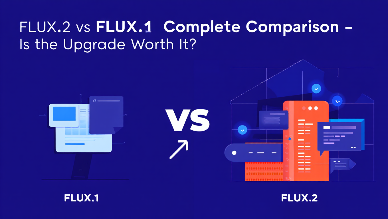 FLUX.2 vs FLUX.1 Complete Comparison - Is the Upgrade Worth It? comparison graphic