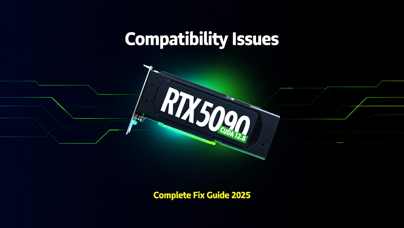RTX 5090 CUDA 12.8 Compatibility Issues - Complete Fix Guide tutorial banner