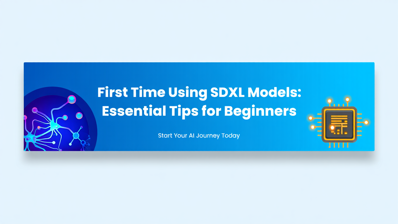 First Time Using SDXL Models: Essential Tips for Beginners featured image