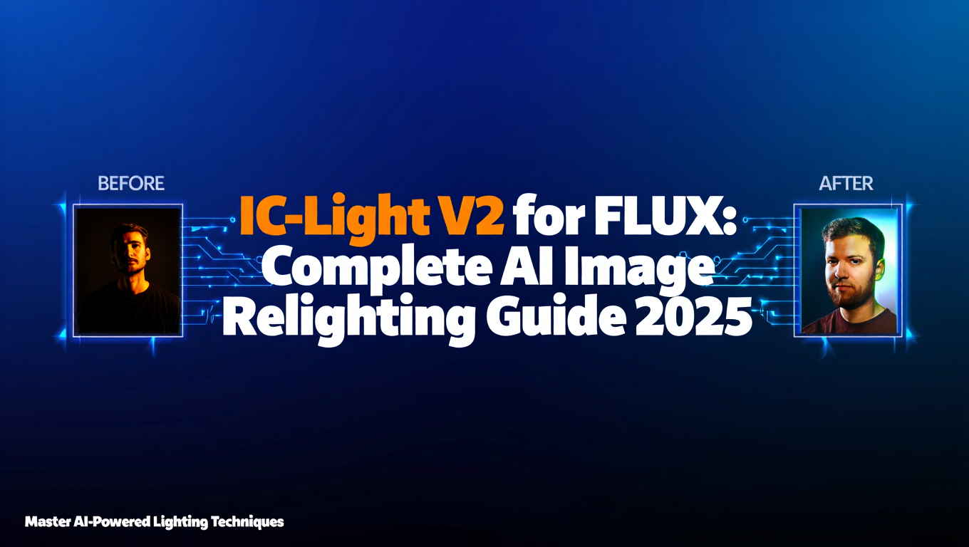 IC-Light V2 for FLUX: Complete AI Image Relighting Guide tutorial banner