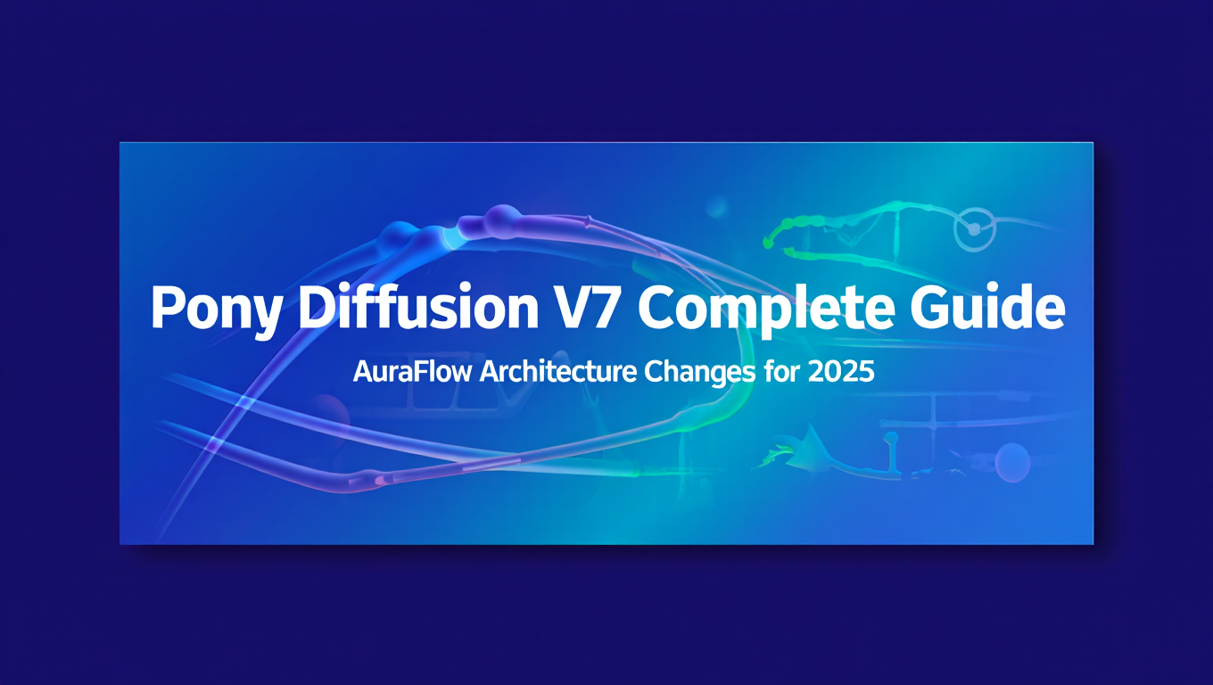 Pony Diffusion V7 Complete Guide: AuraFlow Architecture Changes for tutorial banner
