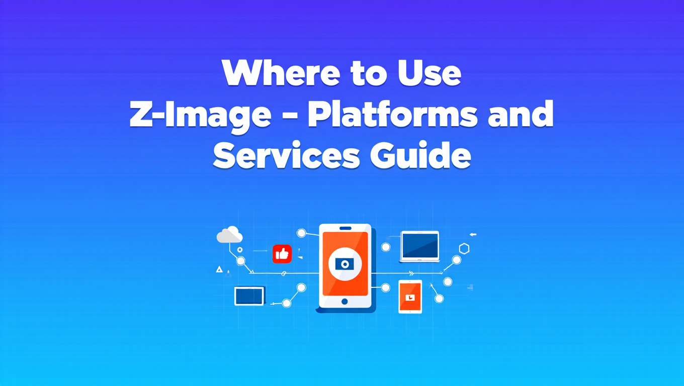 Where to Use Z-Image - Platforms and Services Guide tutorial banner