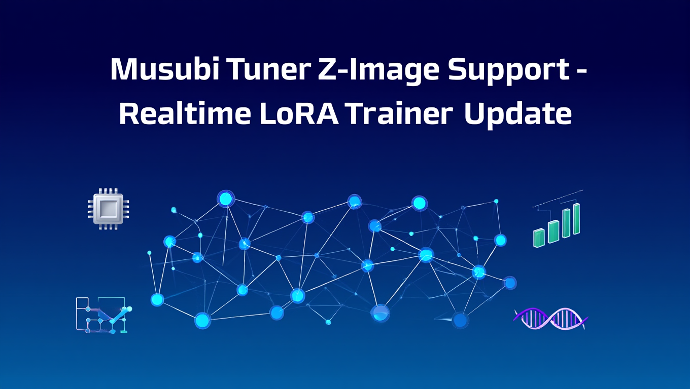 Musubi Tuner Z-Image Support - Realtime LoRA Trainer Update featured image