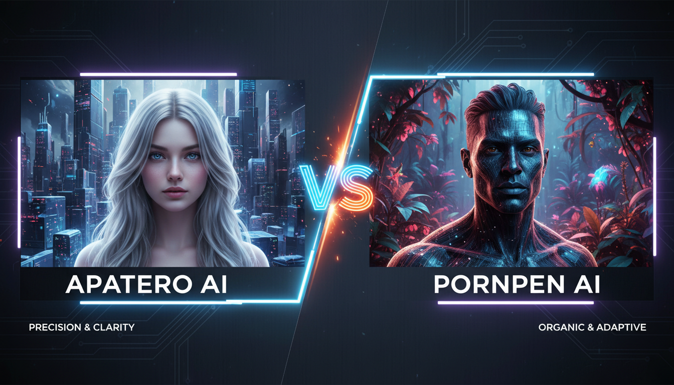 Apatero vs Pornpen comparison for realistic AI image generation