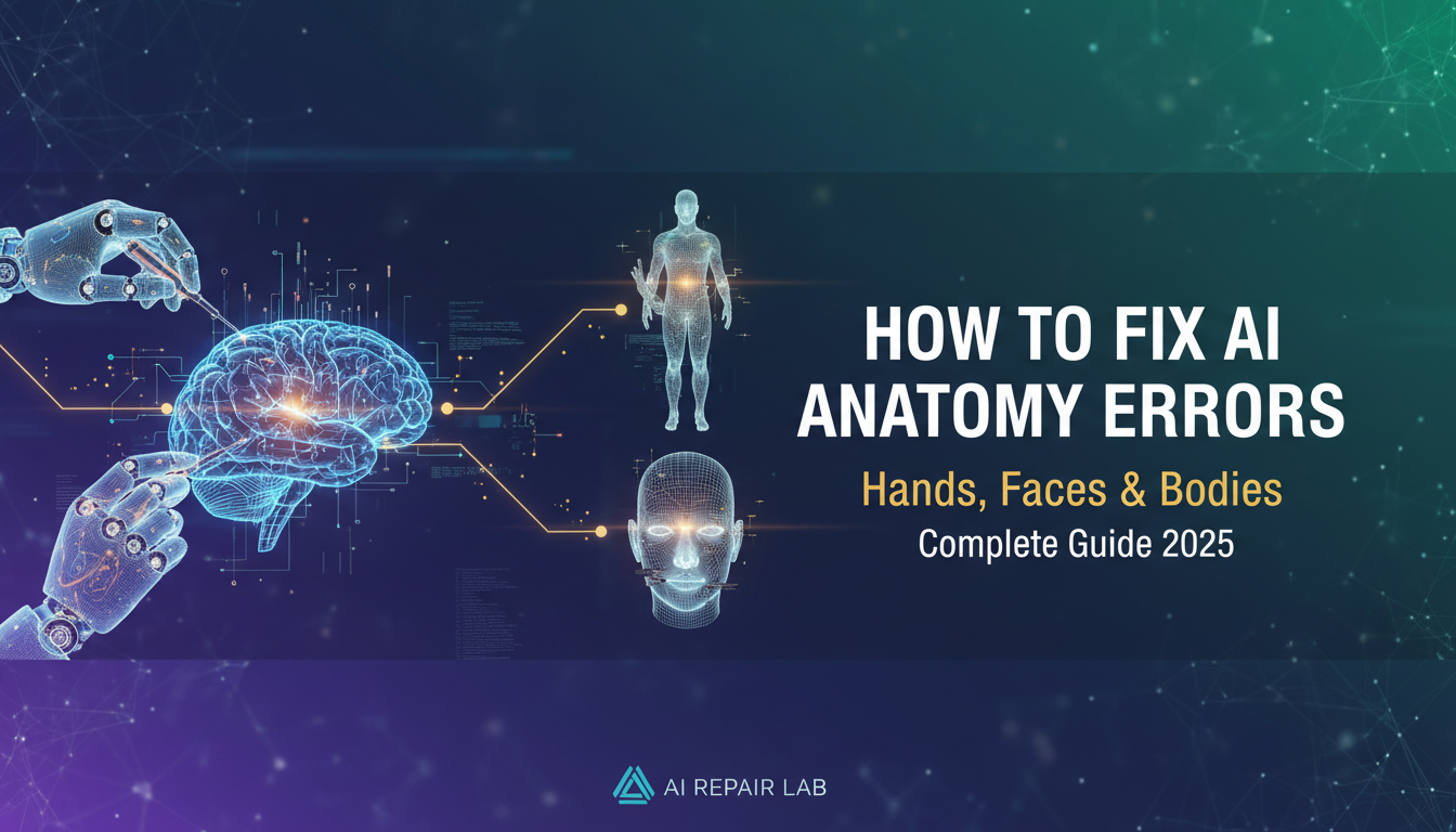 Fix AI anatomy errors guide 2025