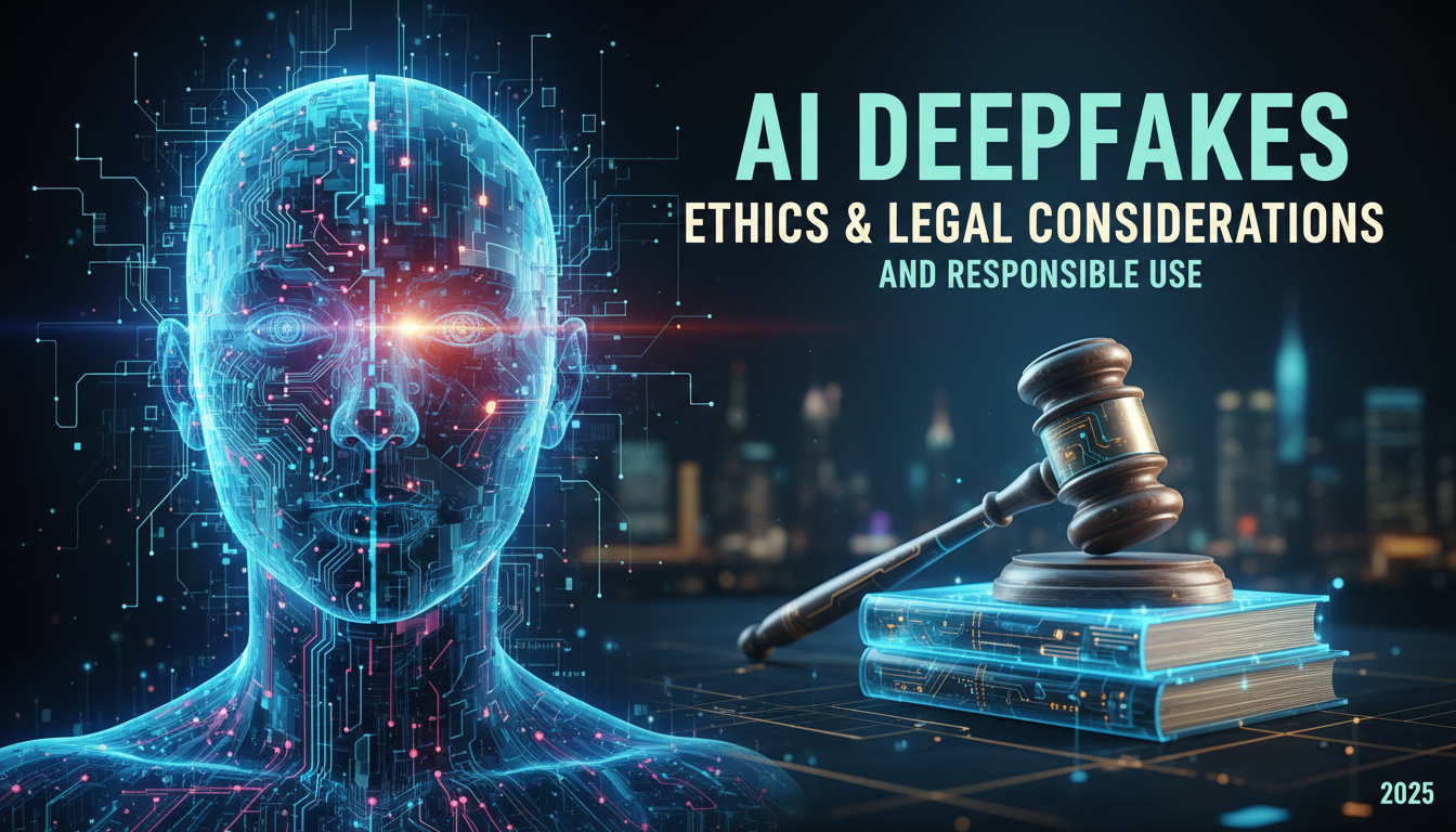AI deepfake ethics and legal considerations 2025