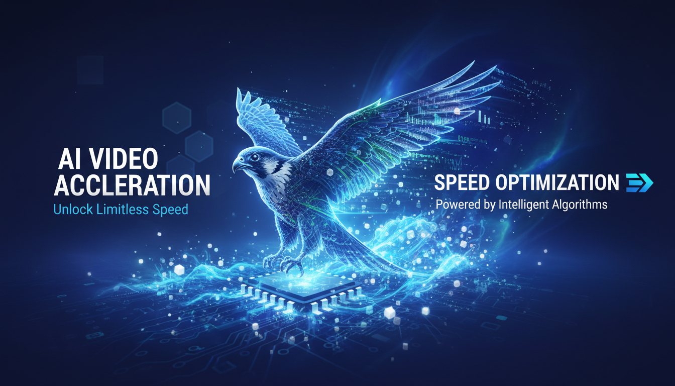TurboDiffusion AI video acceleration visualization showing speed optimization