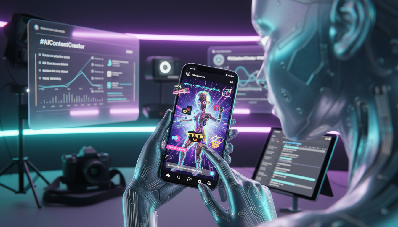 AI influencer creating viral Instagram Reels content