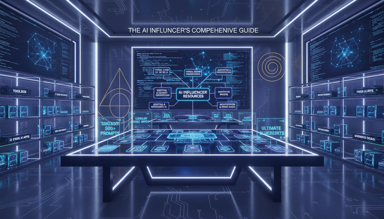 Ultimate AI influencer resource library