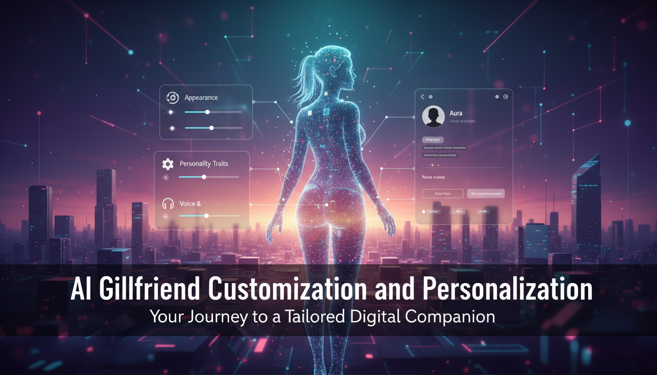 AI girlfriend customization and personalization guide