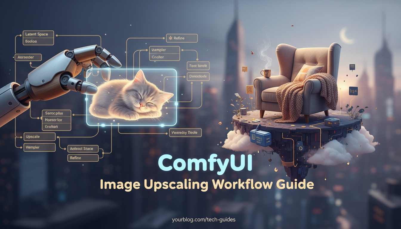 ComfyUI image upscaling workflow guide