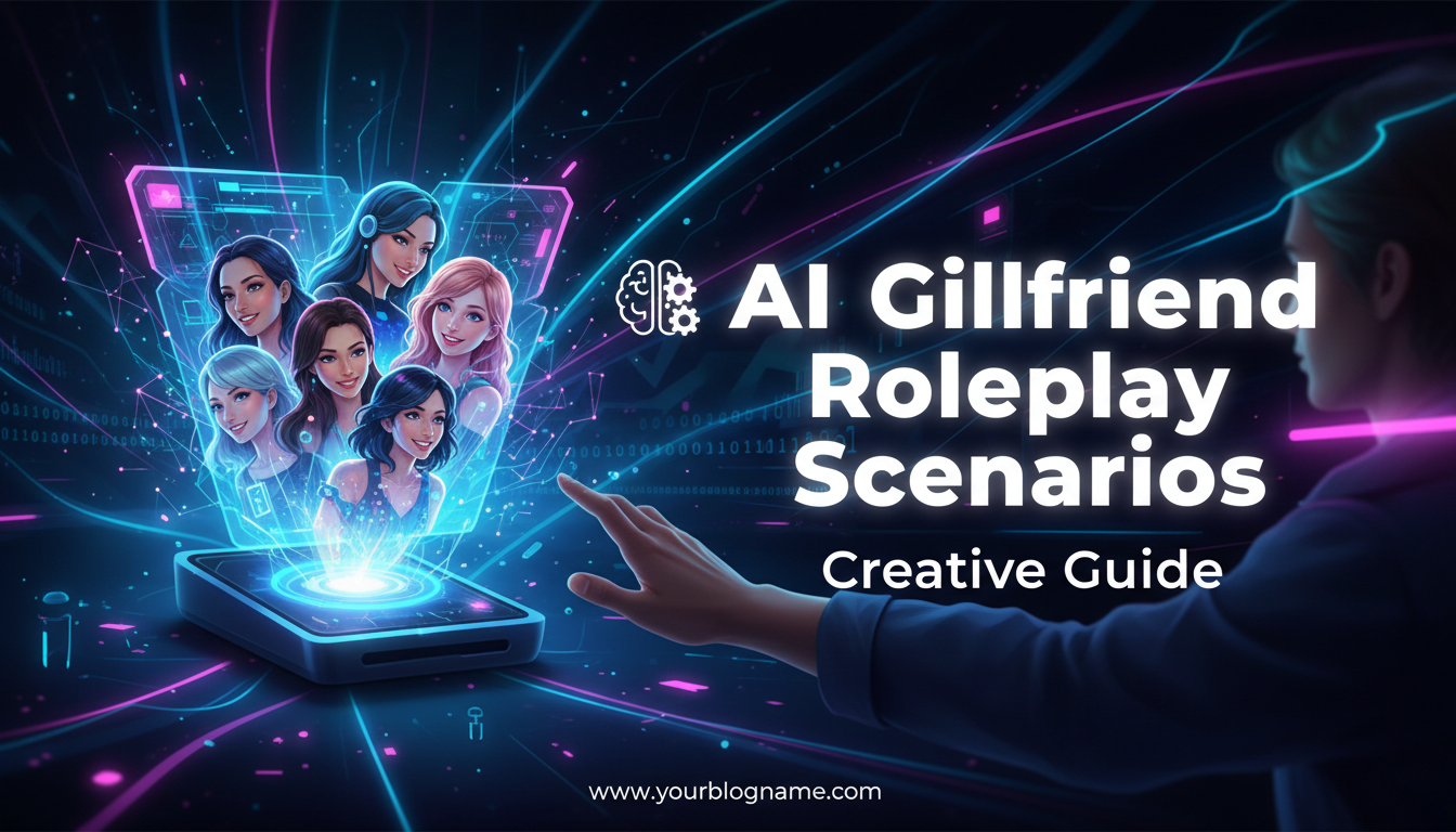 AI girlfriend roleplay scenarios and creative ideas