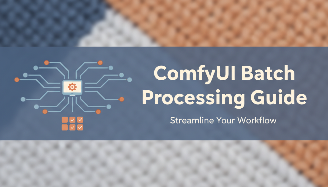 ComfyUI batch processing and workflow automation guide