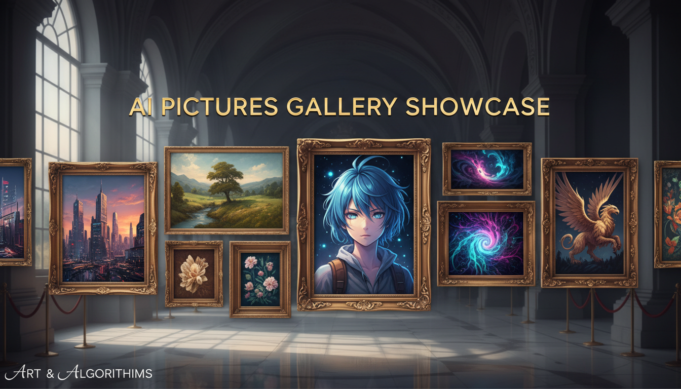Gallery of stunning AI-generated pictures showcasing different artistic styles