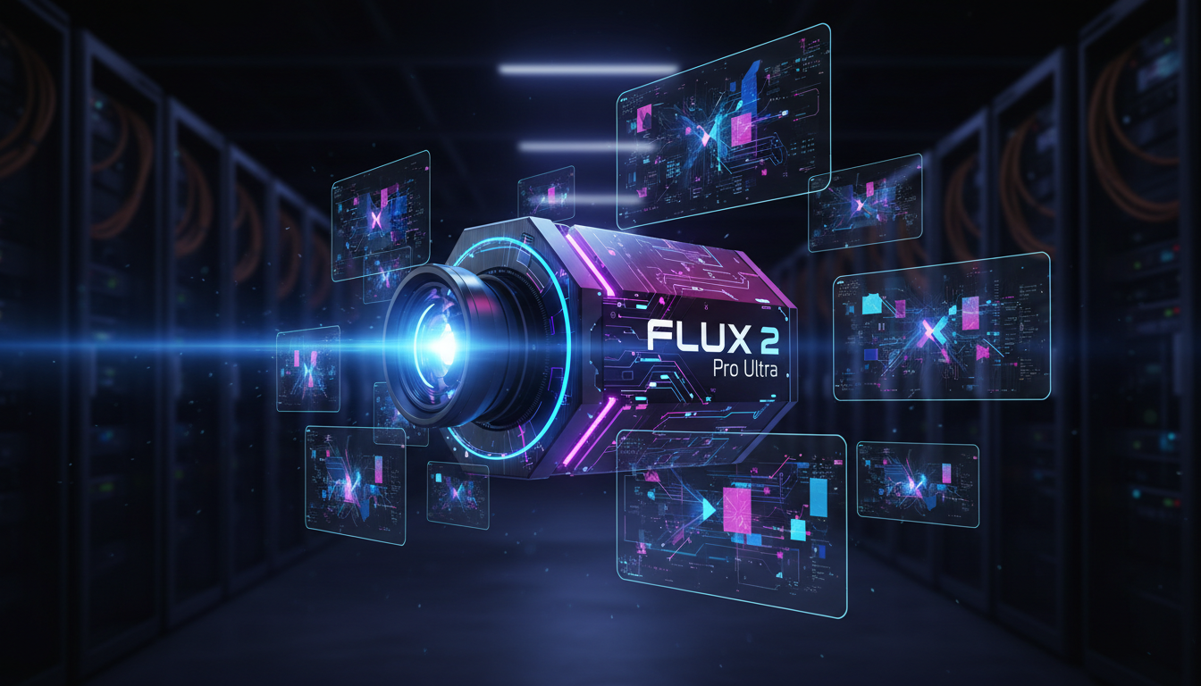 FLUX 2 Pro Ultra generating a stunning 4K resolution image with optimal settings applied