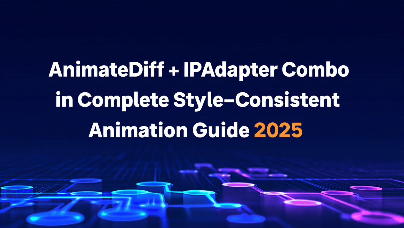 AnimateDiff + IPAdapter Combo in ComfyUI: Complete Style-Consistent Animation Guide 2025