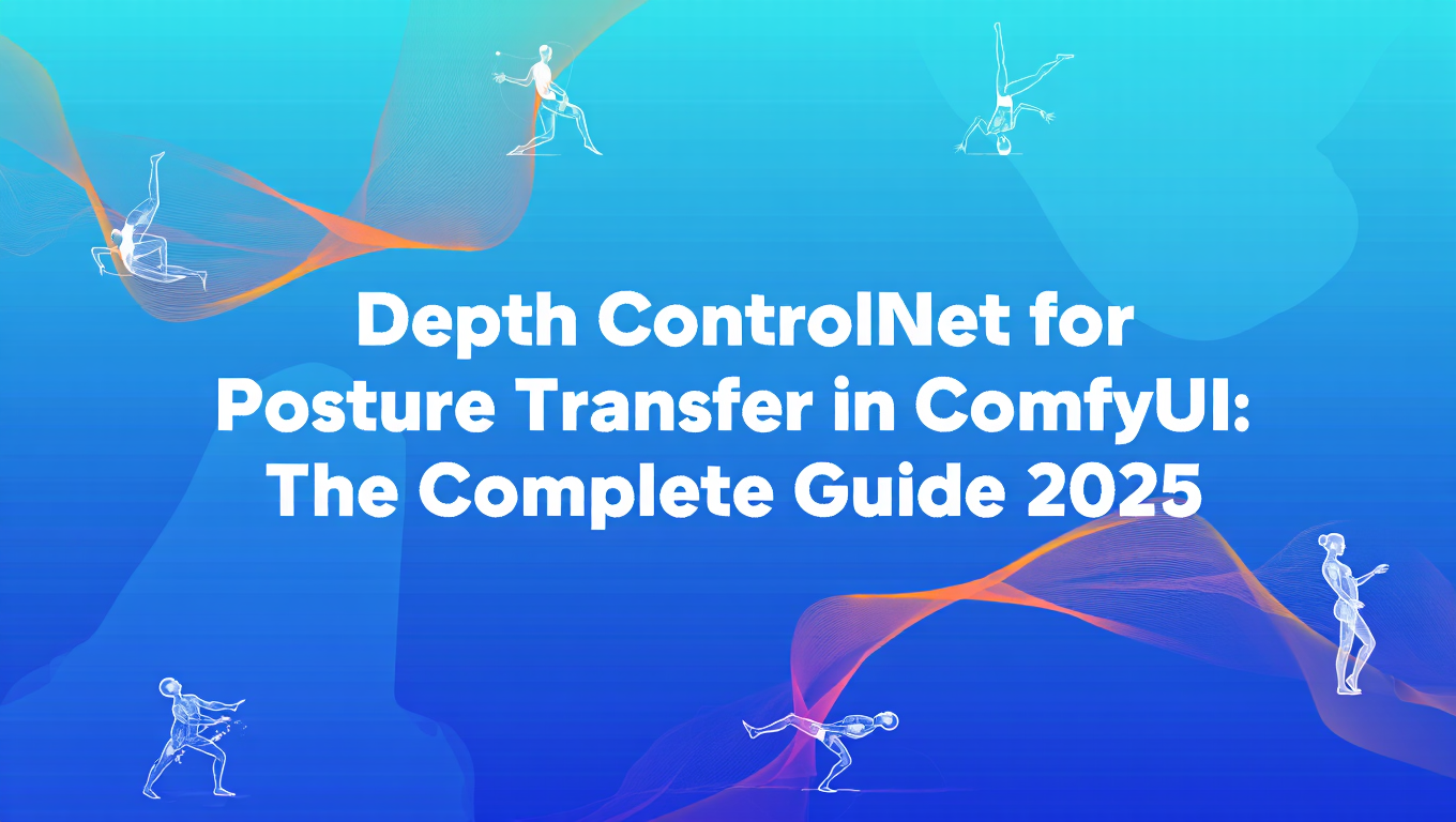 Depth ControlNet for Posture Transfer in ComfyUI: The Complete Guide 2025 - Tutorial tagged with Depth Map