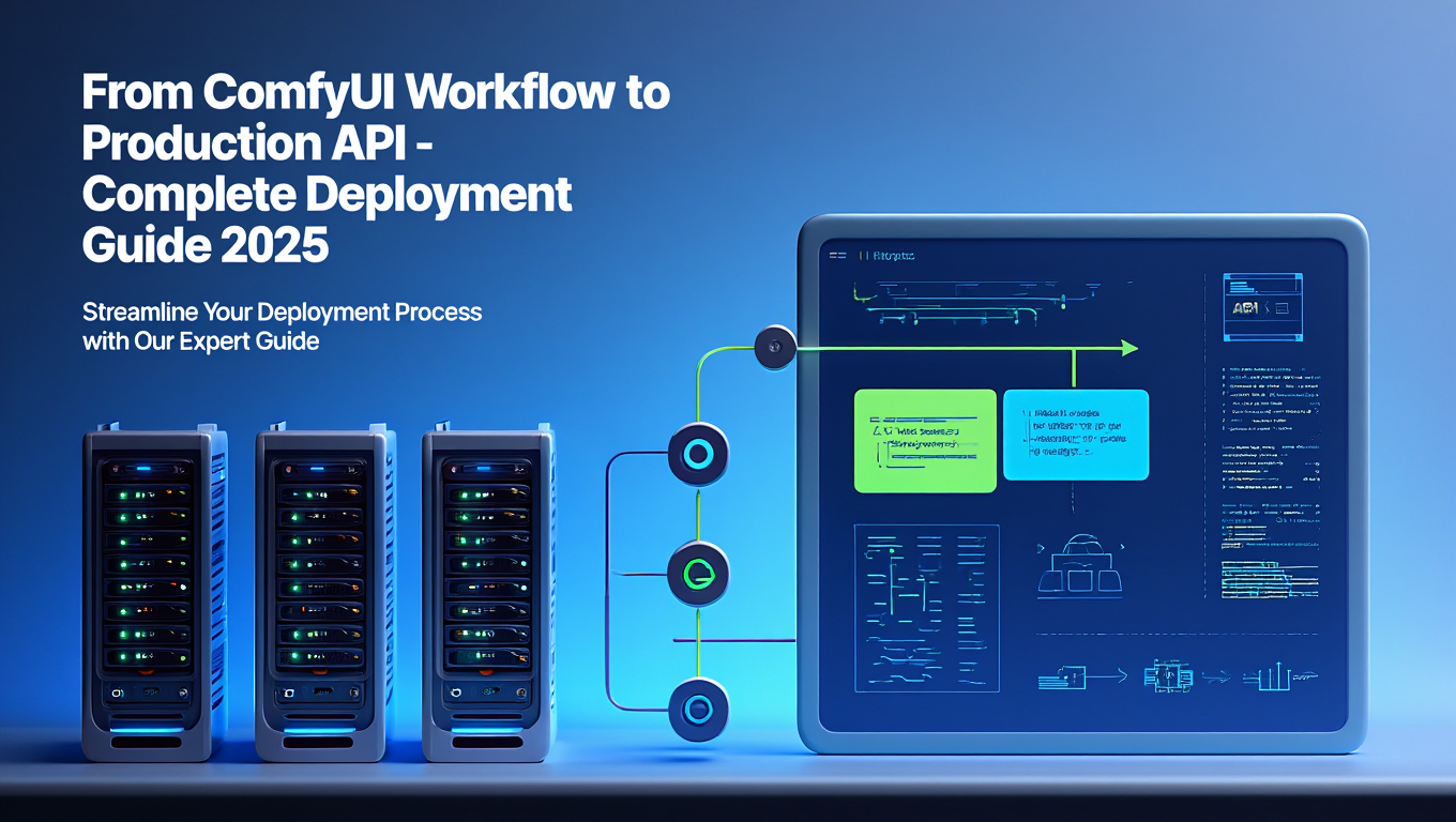 From ComfyUI Workflow to Production API - Complete Deployment Guide 2025 - Tutorial tagged with comfyui-cloud