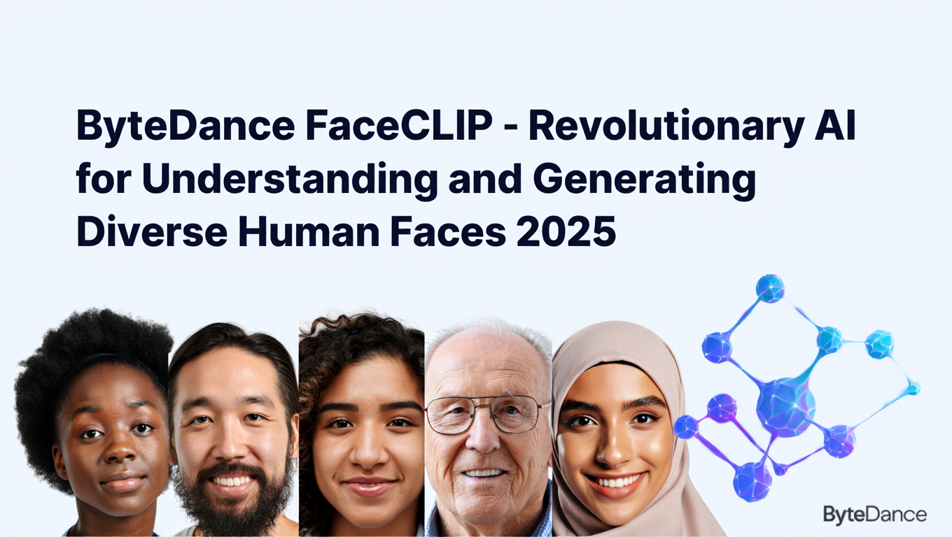 ByteDance FaceCLIP - विविध मानव चेहरों को समझने और जनरेट करने के लिए क्रांतिकारी AI 2025
