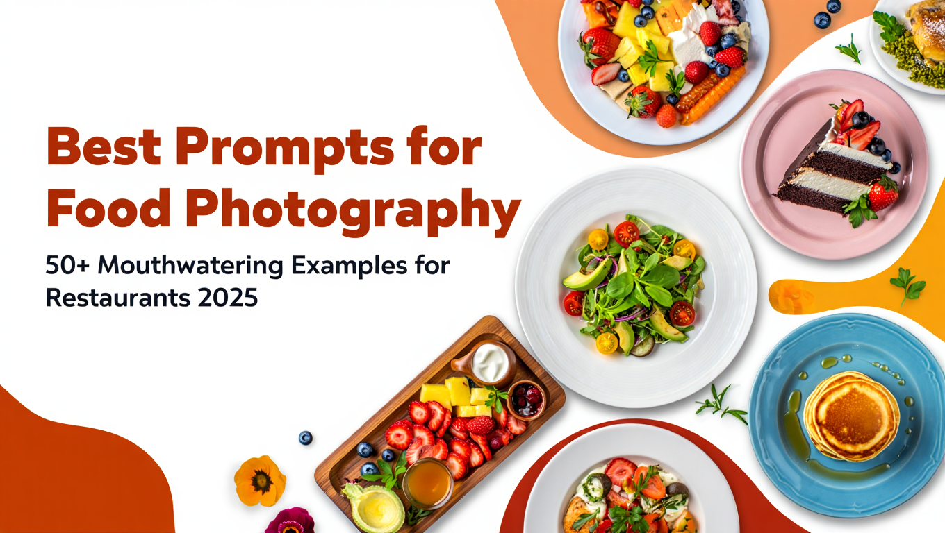 Prompt Terbaik untuk Fotografi Makanan - 50+ Contoh Menggugah Selera untuk Restoran 2025 - Related AI Image Generation tutorial
