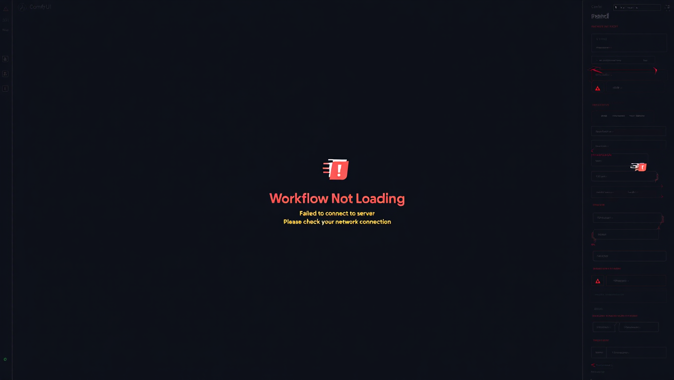 ComfyUI Workflow Not Loading? 8 Common Errors (And How to Fix Them 2025) - Complete ComfyUI guide and tutorial