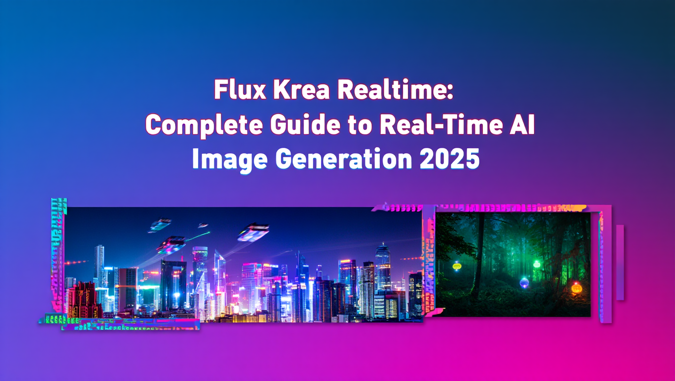 Flux Krea Realtime: Complete Guide to Real-Time AI Image Generation 2025 - Tutorial tagged with flux-model