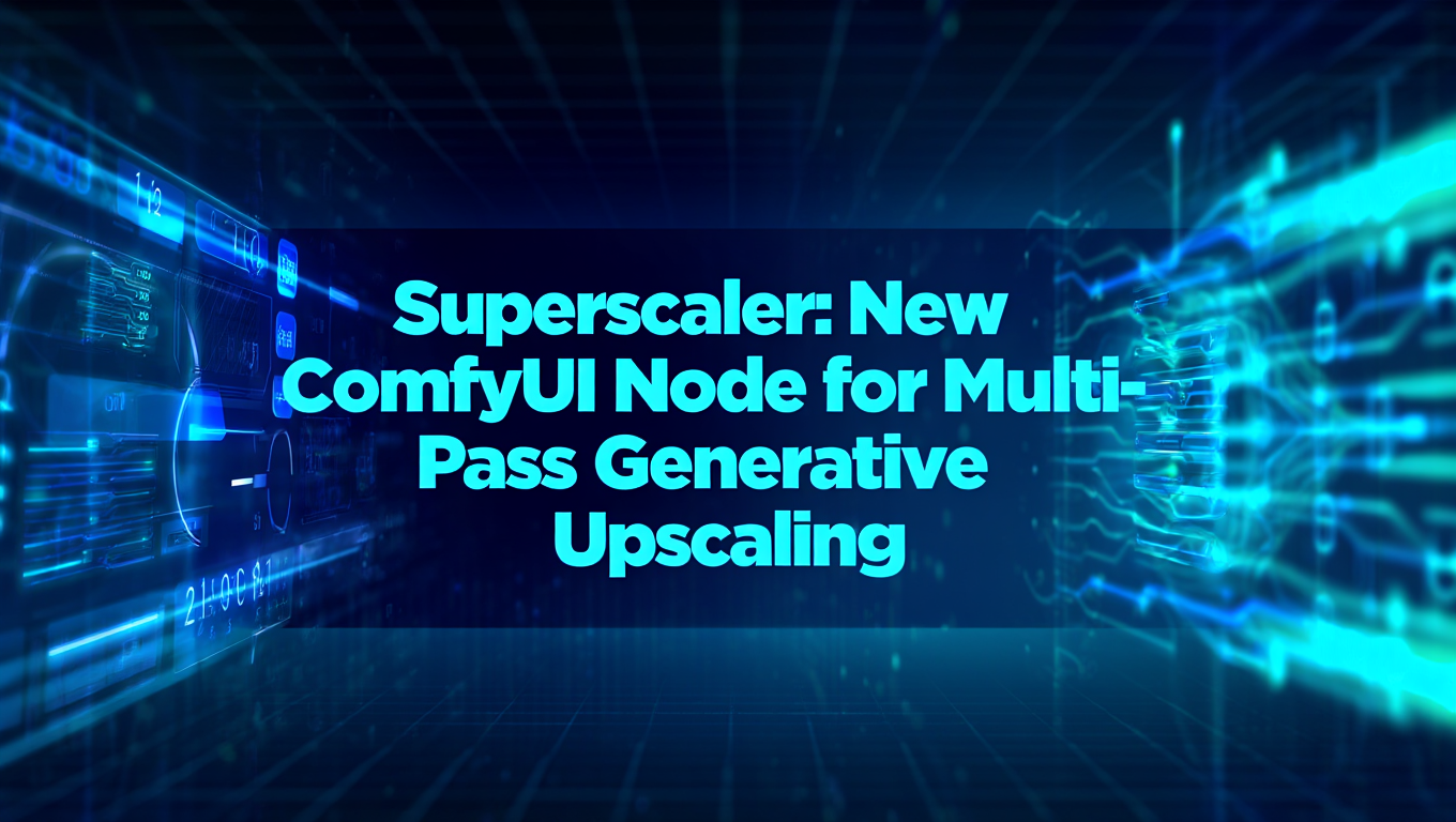 Superscaler: New ComfyUI Node for Multi-Pass Generative Upscaling - Complete ComfyUI guide and tutorial
