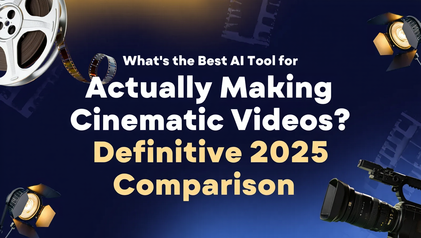 What's the Best AI Tool for Actually Making Cinematic Videos? Definitive 2025 Comparison - Complete AI Image Generation guide and tutorial