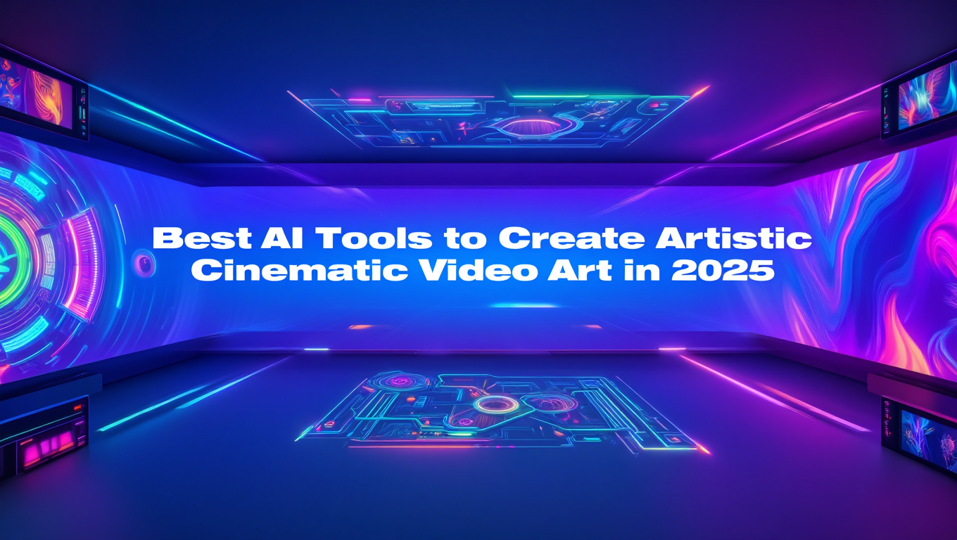 Best AI Tools to Create Artistic Cinematic Video Art in 2025 - Complete AI Image Generation guide and tutorial