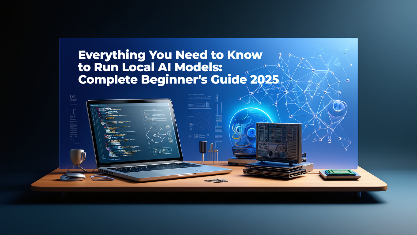 Everything You Need to Know to Run Local AI Models: Complete Beginner's Guide 2025 - Complete AI Image Generation guide and tutorial