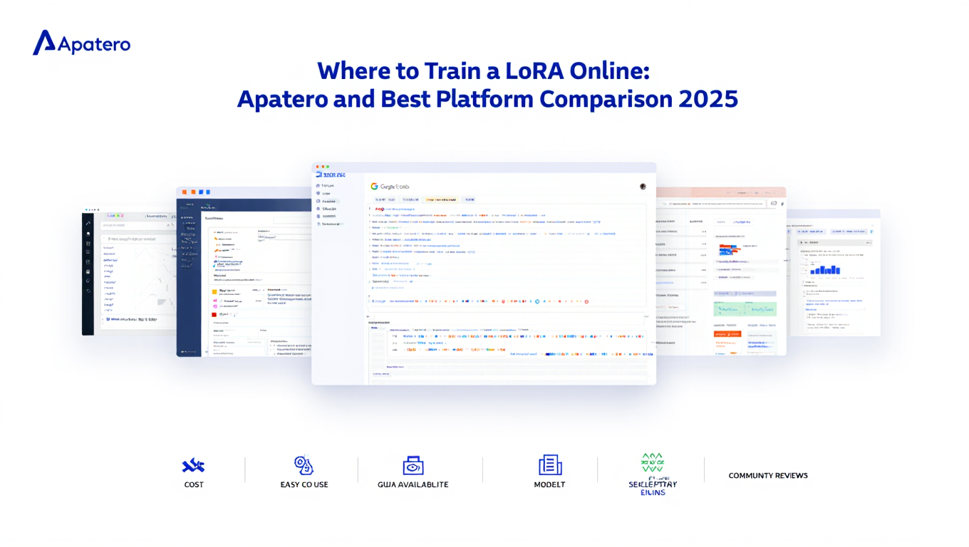 Where to Train a LoRA Online: Apatero and Best Platform Comparison 2025 - Complete AI Image Generation guide and tutorial