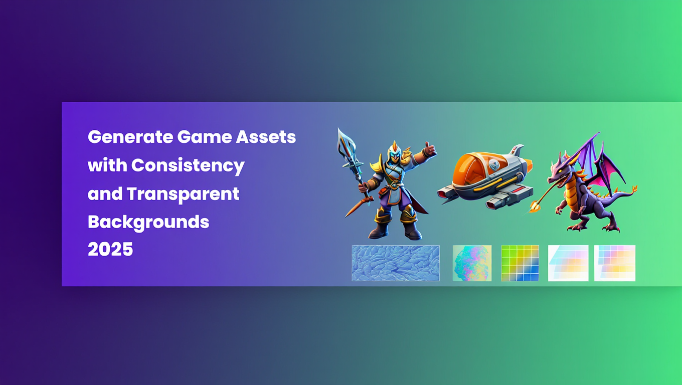 Game-Assets mit Konsistenz und transparenten Hintergründen generieren 2025 - Complete KI-Bildgenerierung guide and tutorial