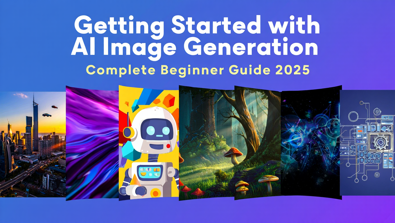 Getting Started with AI Image Generation - Complete Beginner Guide 2025 - Complete AI Image Generation guide and tutorial