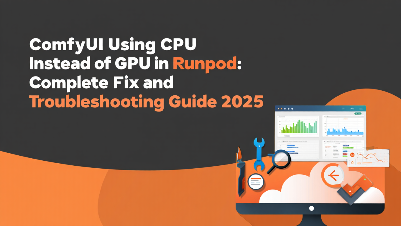 ComfyUI Using CPU Instead of GPU in Runpod: Complete Fix and Troubleshooting Guide 2025