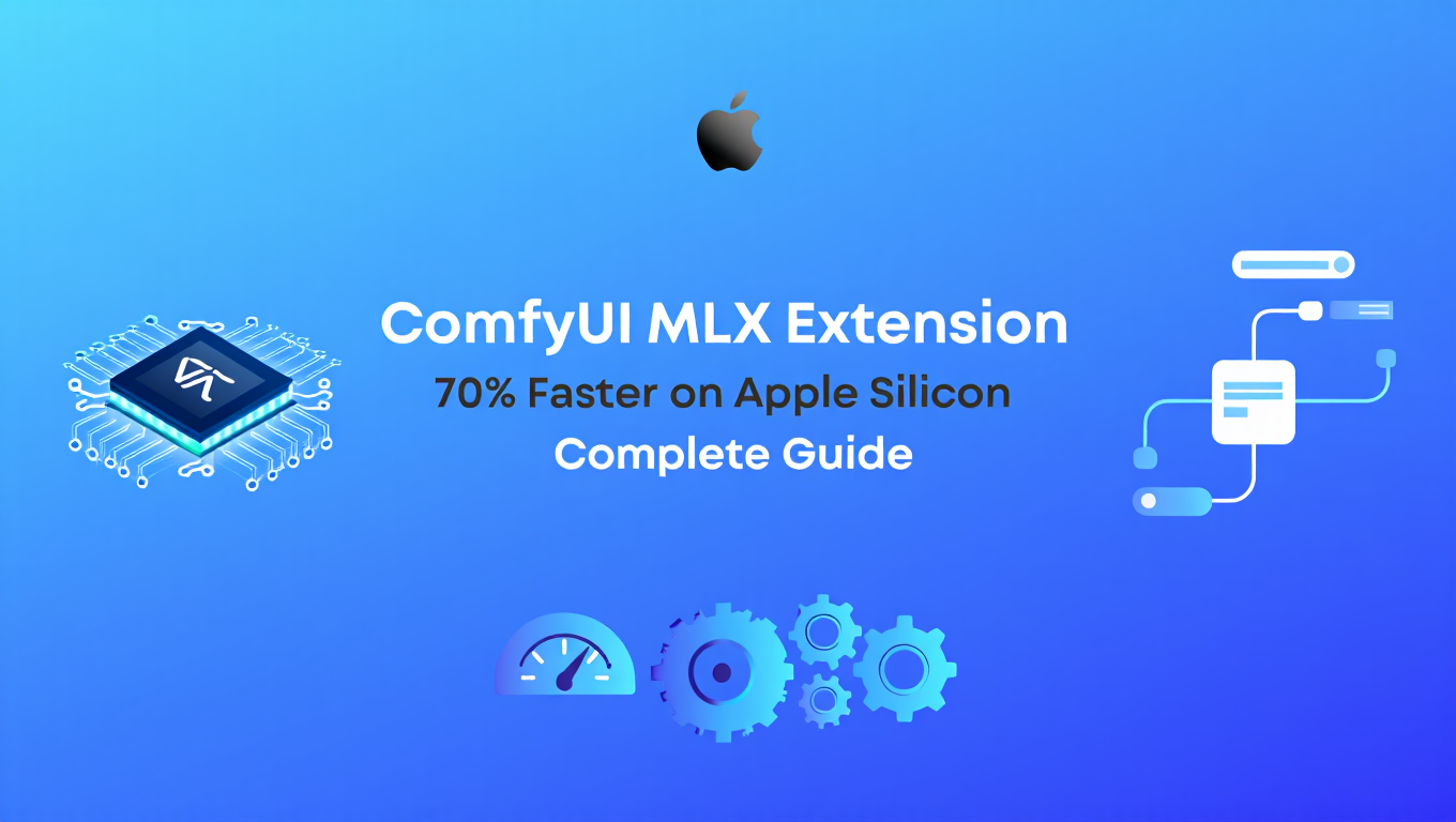ComfyUI MLX Extension - 70% Faster on Apple Silicon Complete Guide - Complete ComfyUI guide and tutorial