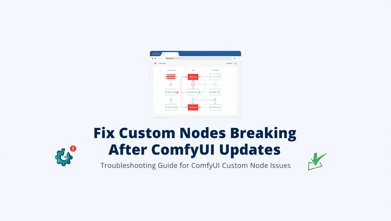 Fix Custom Nodes Breaking After ComfyUI Updates - Complete ComfyUI guide and tutorial