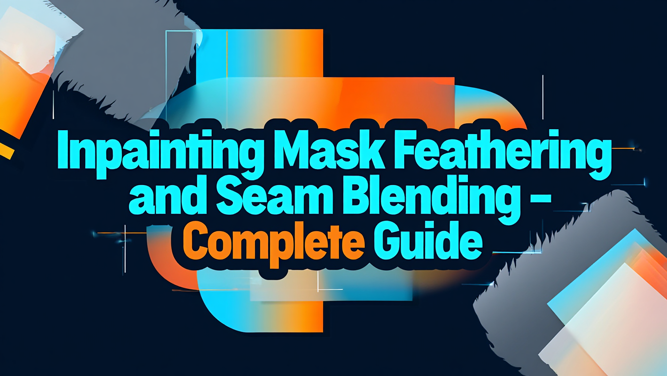 Inpainting Mask Feathering and Seam Blending - Complete Guide - Complete AI Image Generation guide and tutorial