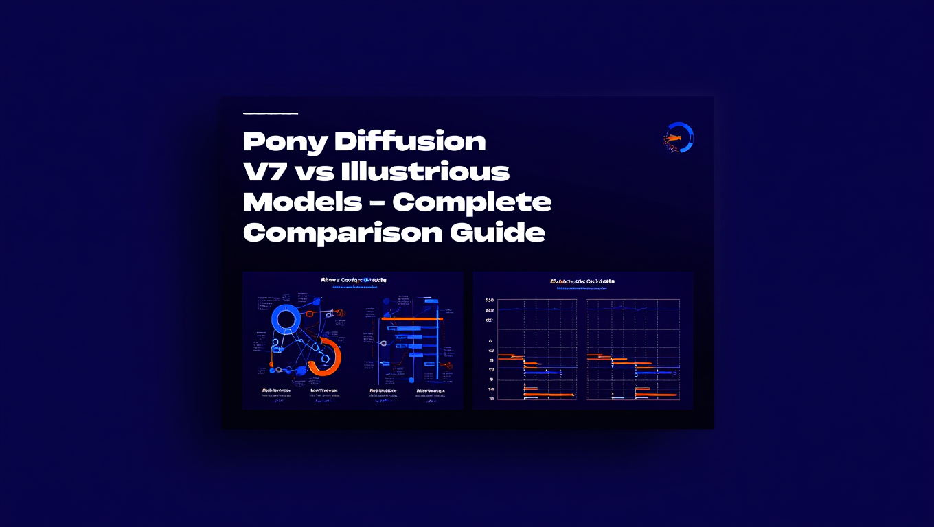 Pony Diffusion V7 vs Illustrious Models - Complete Comparison Guide - Complete AI Image Generation guide and tutorial