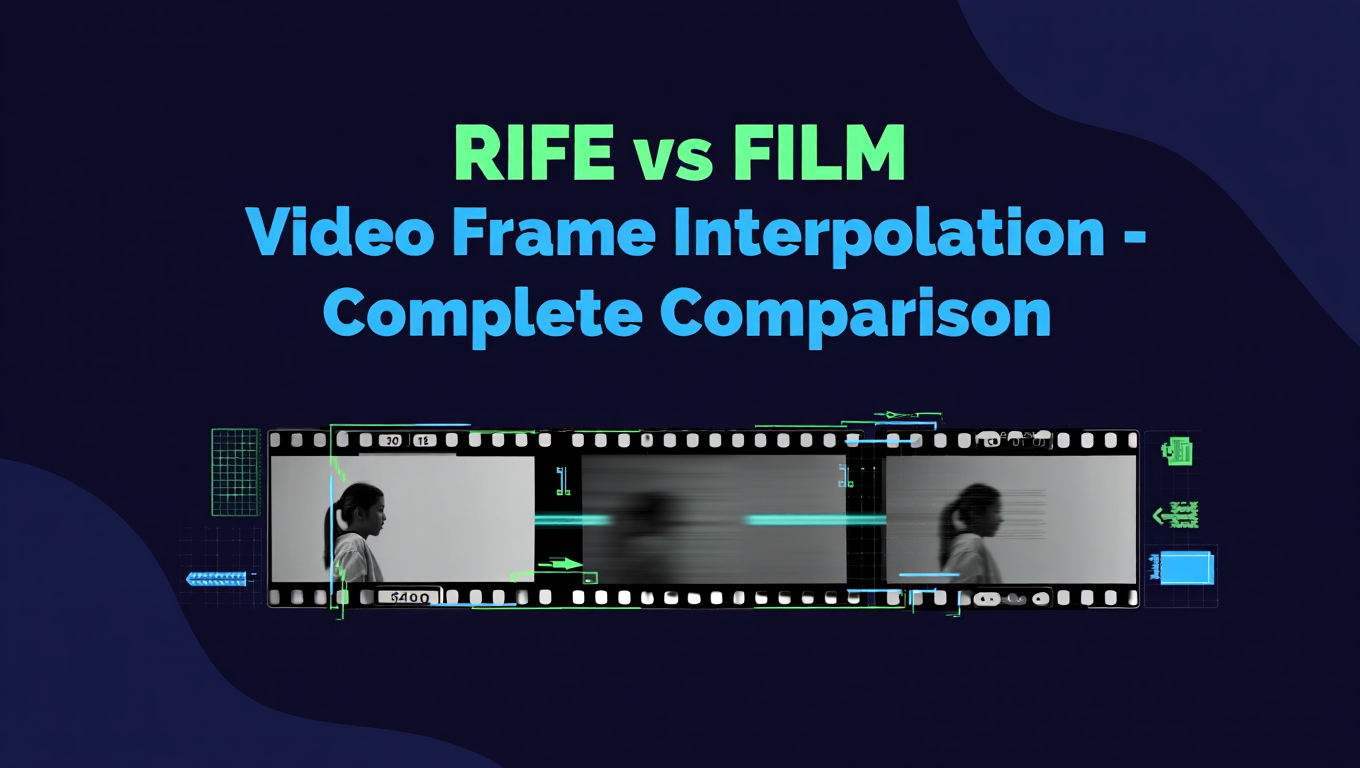 RIFE vs FILM Video Frame Interpolation - Complete Comparison - Complete AI Image Generation guide and tutorial