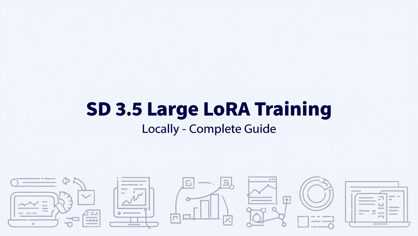 SD 3.5 Large LoRA Training Locally - Complete Guide - Complete AI Image Generation guide and tutorial