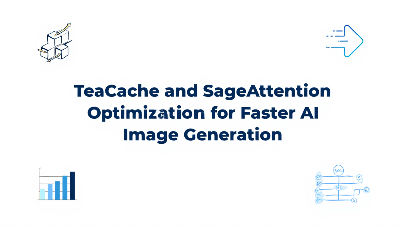 TeaCache and SageAttention Optimization for Faster AI Image Generation - Complete ComfyUI guide and tutorial