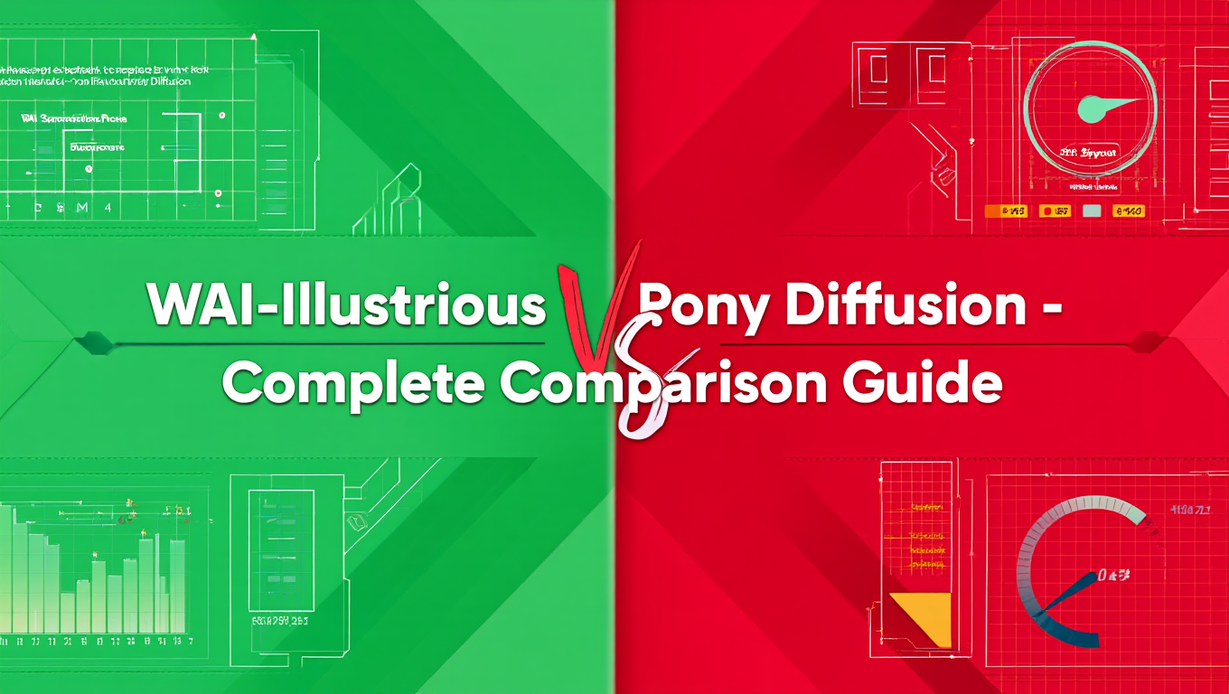 WAI-Illustrious vs Pony Diffusion - Complete Comparison Guide - Complete AI Image Generation guide and tutorial