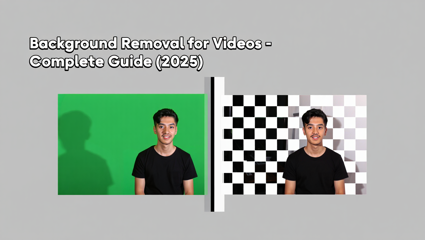 Background Removal for Videos - Complete Guide (2025) - Complete AI Image Generation guide and tutorial