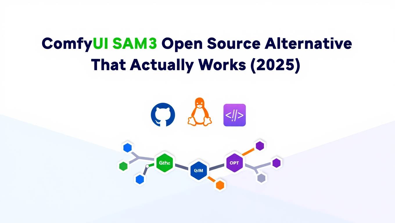 ComfyUI SAM3 Open Source Alternative That Actually Works (2025) - Complete ComfyUI guide and tutorial